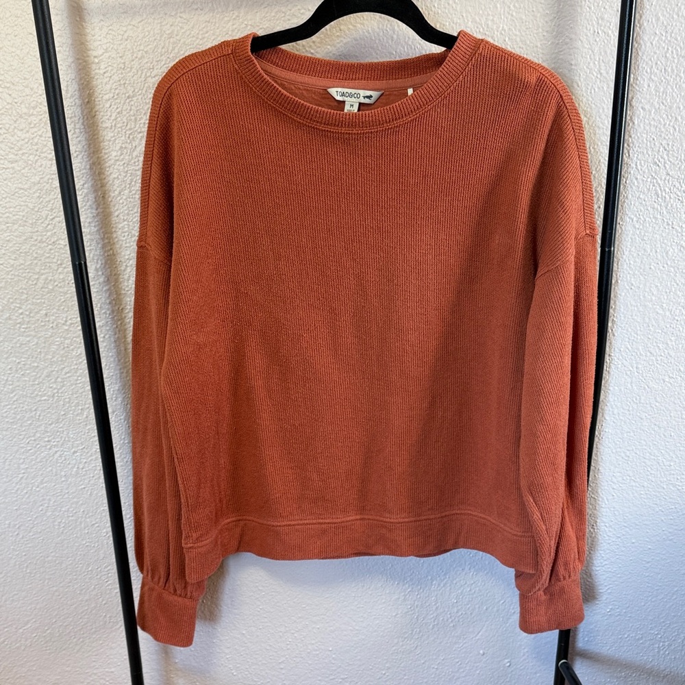 Toad&Co Women's Rust Sweater